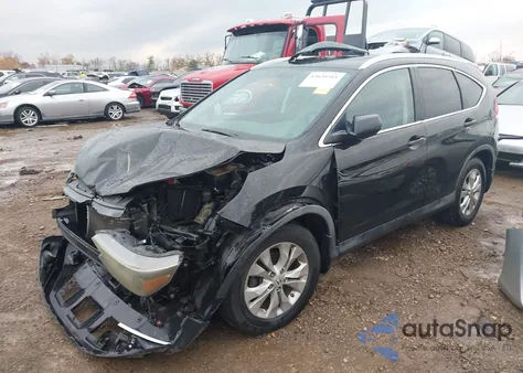 2013 Honda Cr-V Ex-L z USA, uszkodzony, nr VIN 2HKRM4H72DH635282
